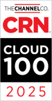 CRN Cloud 100 2025 logo