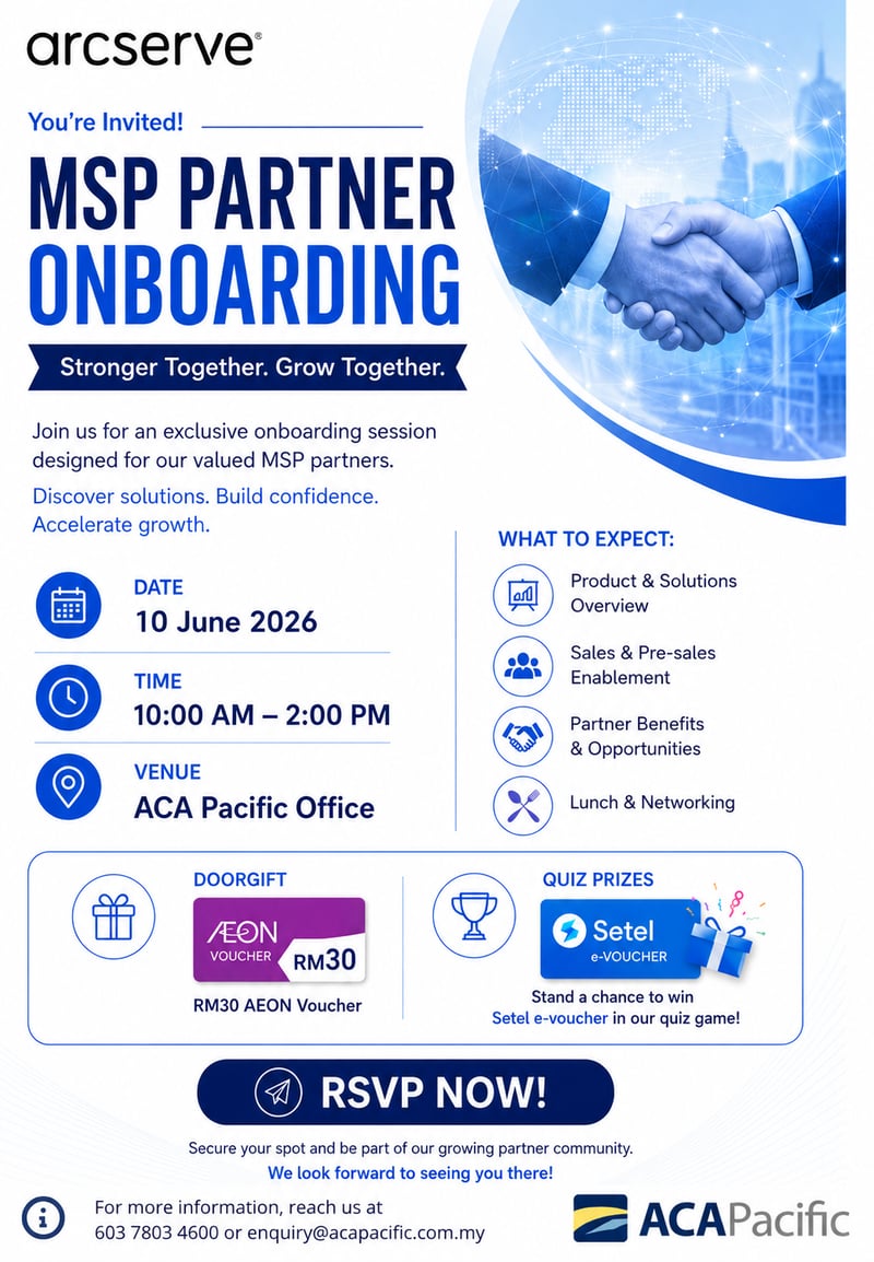 APAC MSP Partner Onboarding Event
