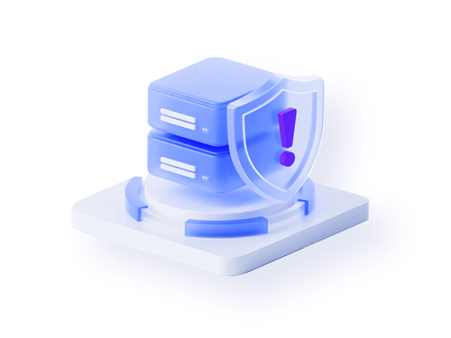 Shield protecting a server