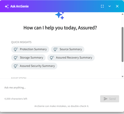 arcserve-arcgenie-screenshot