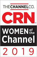 CRN Women of the Channel award logo 2019
