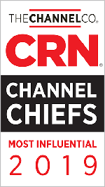 2019 CRN Channel Chiefs Most Influential Award logo