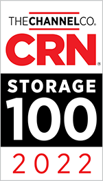 2022 CRN Storage 100 Award logo