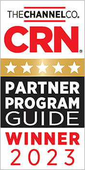 CRN Partner Program 5 Star award logo 2023