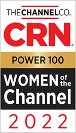 CRN Women of the Channel Power 100 Award logo