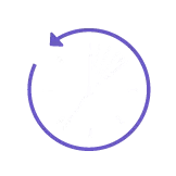 Recover data fast - clock icon